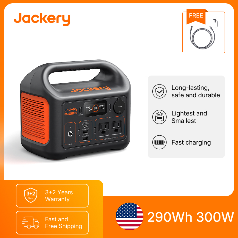 Solar Emergency Charger - Estación de Energía Portátil Jackery Explorer