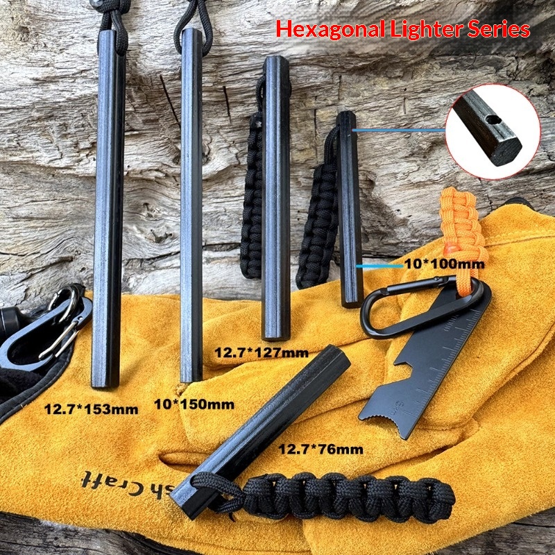 Nuevo encendedor de fuego a pr - Magnesium Fire Starter reseña y precio