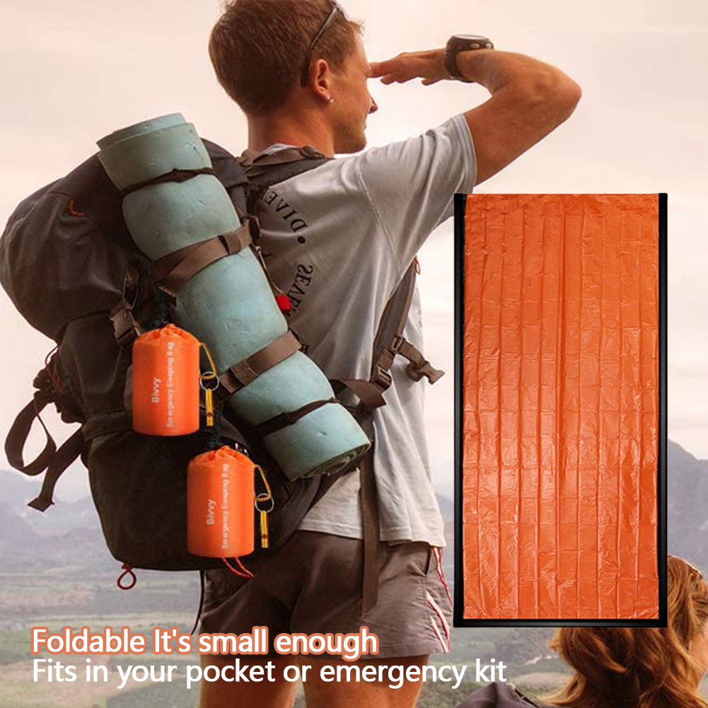 Saco de dormir portátil imperm - Bivy Bag Emergency reseña y precio