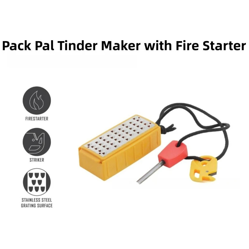 Tinder Maker ligero con arranc - Magnesium Fire Starter reseña y precio